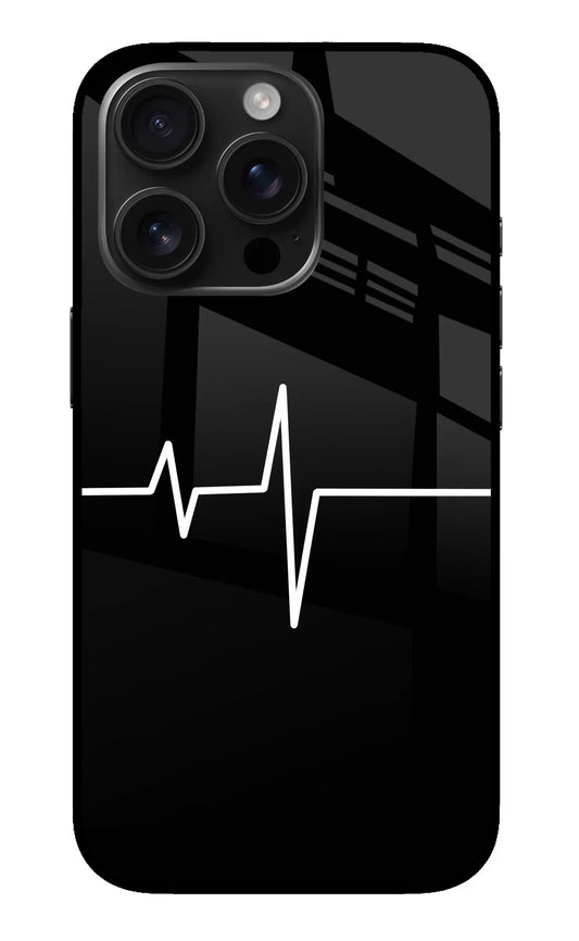 Heart Beats iPhone 16 Pro Max Glass Case