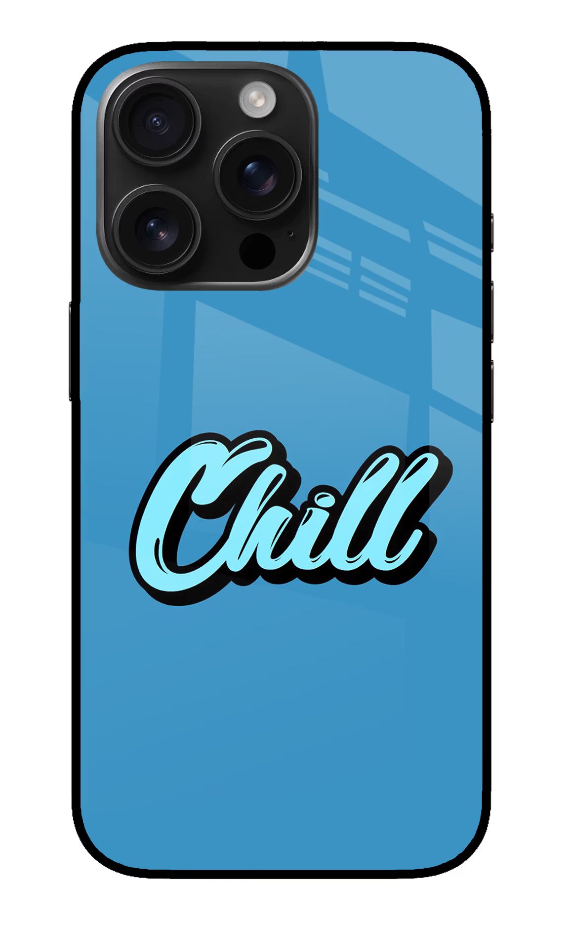Chill iPhone 16 Pro Max Glass Case Back Cover by Casekaro