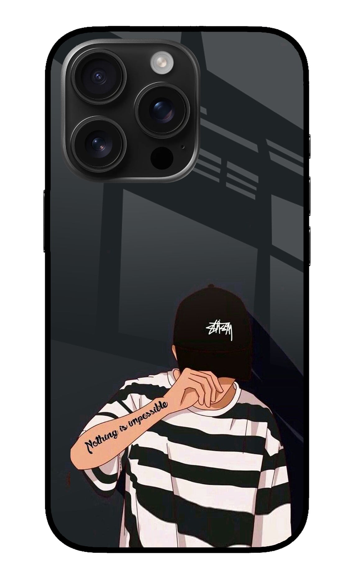 Aesthetic Boy iPhone 16 Pro Max Back Cover