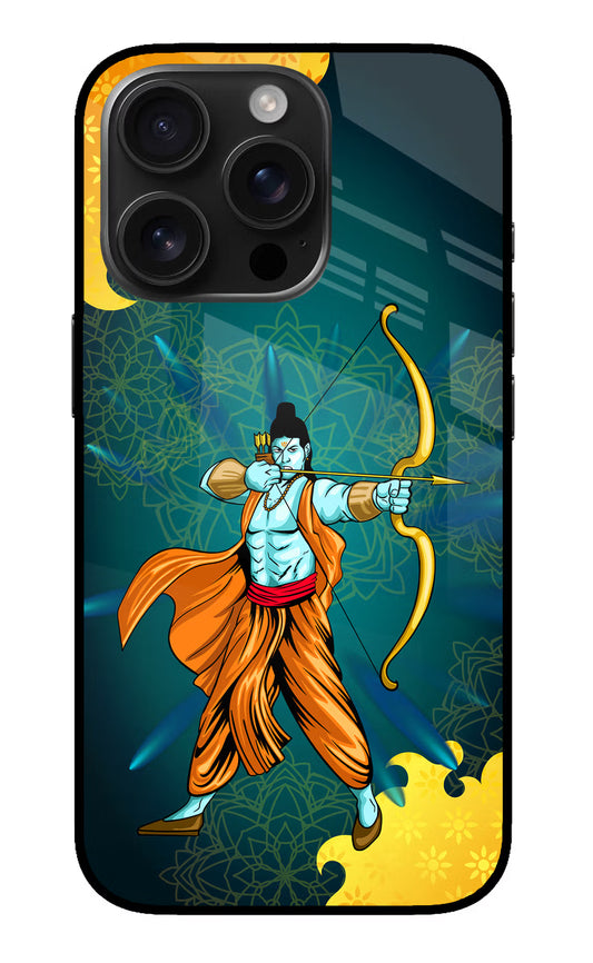 Lord Ram - 6 iPhone 16 Pro Max Glass Case