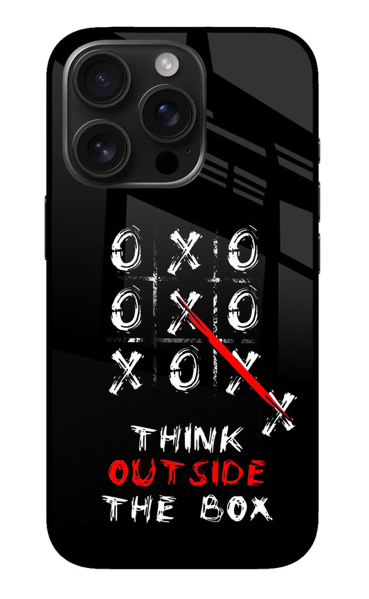 Think out of the BOX iPhone 16 Pro Max Glass Case