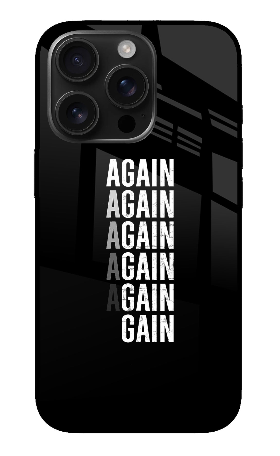 Again Again Gain iPhone 16 Pro Max Back Cover