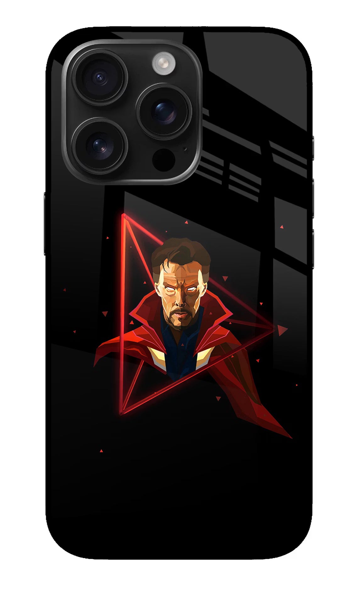 Doctor Ordinary iPhone 16 Pro Max Glass Case Back Cover by Casekaro