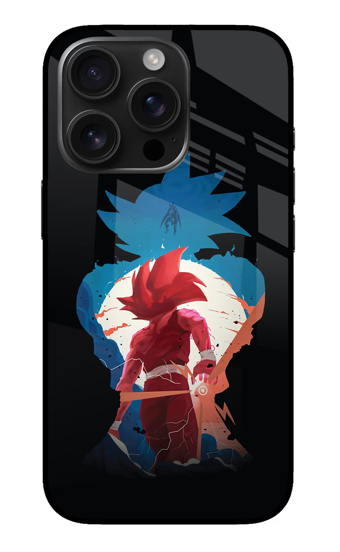 Goku iPhone 16 Pro Max Glass Case
