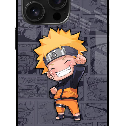 Chota Naruto iPhone 16 Pro Max Glass Case