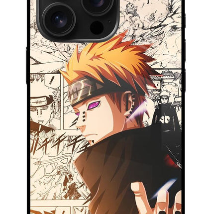 Pain Anime iPhone 16 Pro Max Glass Case