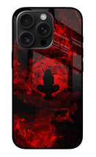 Itachi Uchiha iPhone 16 Pro Max Glass Case