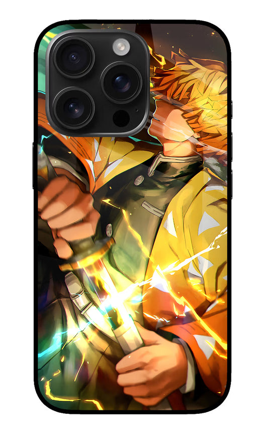Demon Slayer iPhone 16 Pro Max Glass Case