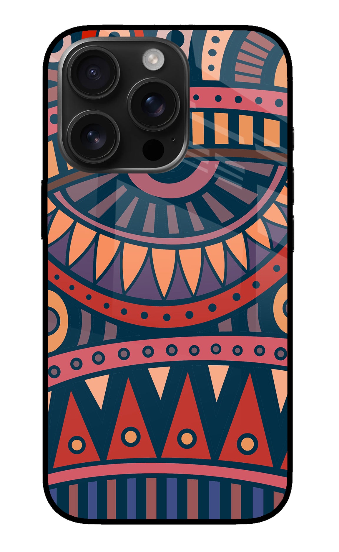 African Culture Design iPhone 16 Pro Max Back Cover