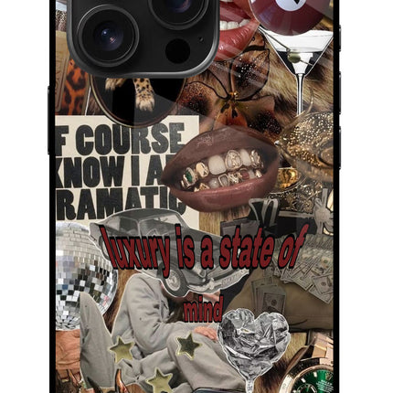 Luxury iPhone 16 Pro Max Glass Case