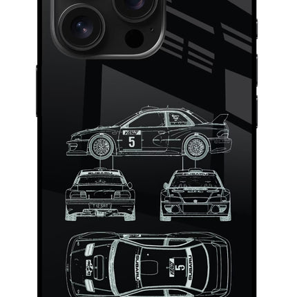 WRC'99 iPhone 16 Pro Max Glass Case