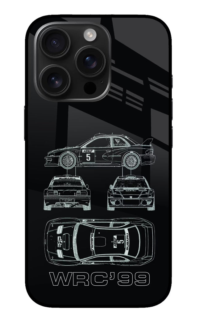 WRC'99 iPhone 16 Pro Max Glass Case