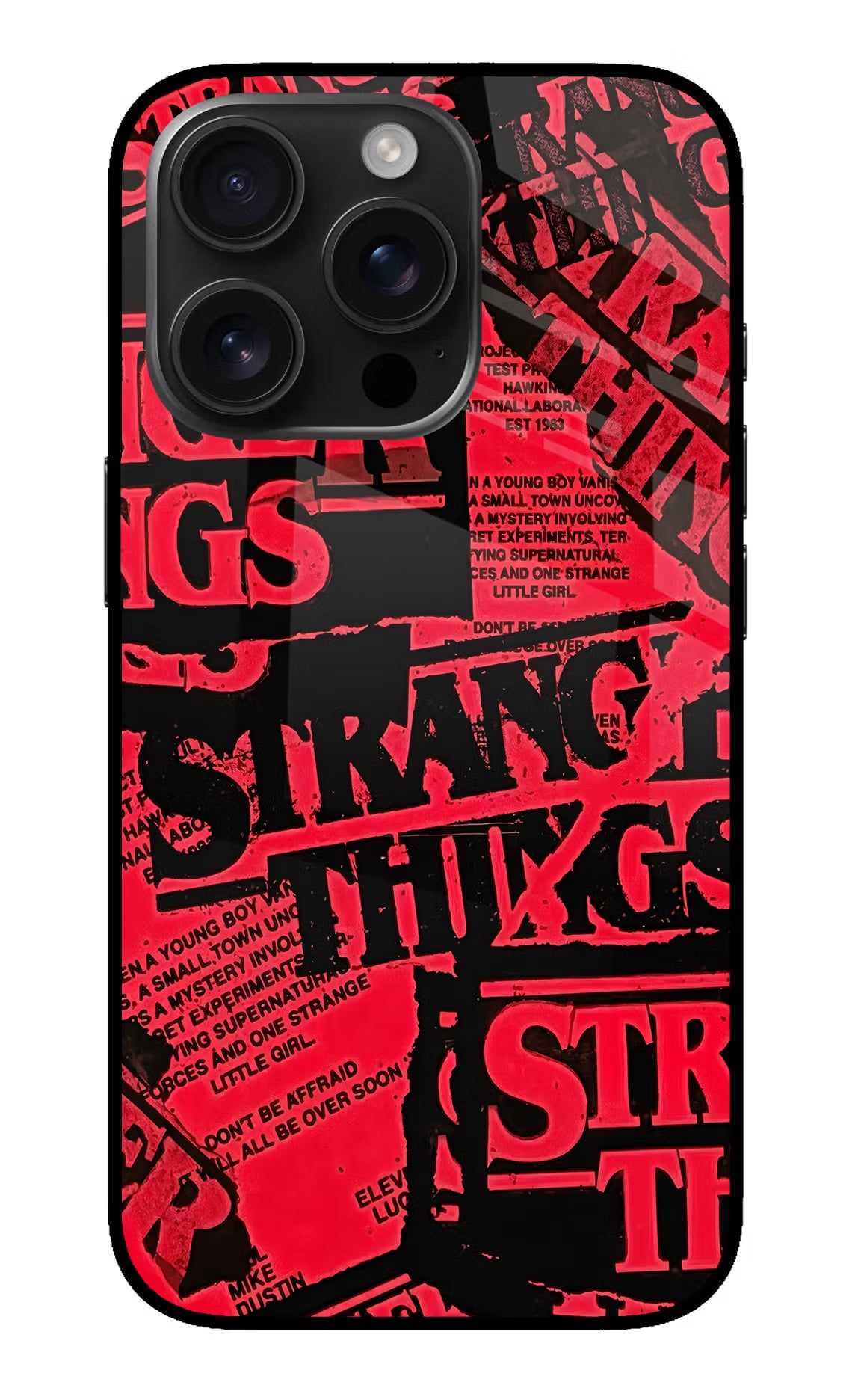 Ordinary Things iPhone 16 Pro Max Glass Case Back Cover by Casekaro