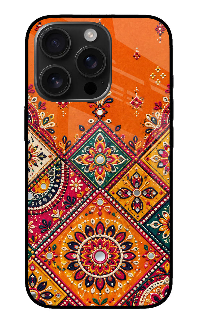 Kutch Glow iPhone 16 Pro Max Glass Case
