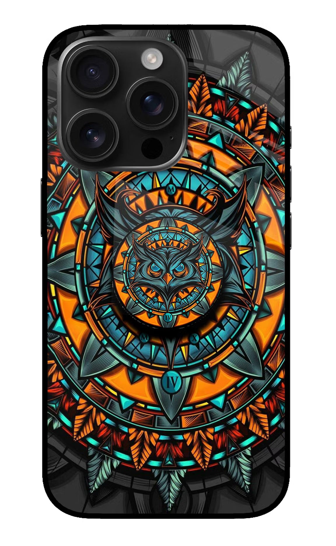 Angry Owl iPhone 16 Pro Max Pop Case by Casekaro