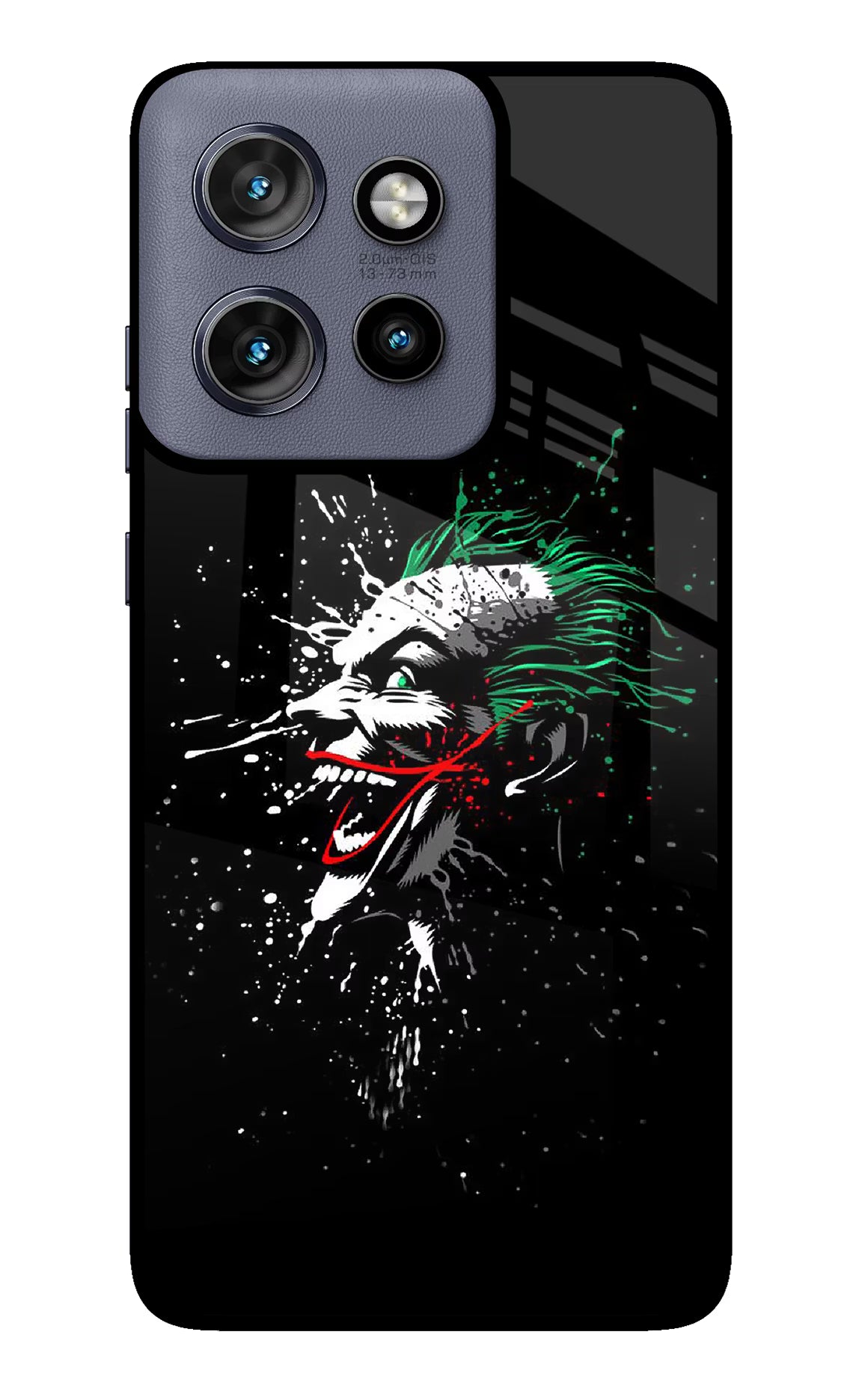 Joker Moto Edge 50 Neo Glass Case Back Cover by Casekaro