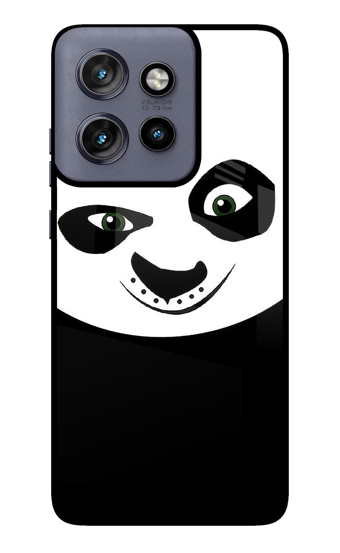 Panda Moto Edge 50 Neo Glass Case Back Cover by Casekaro