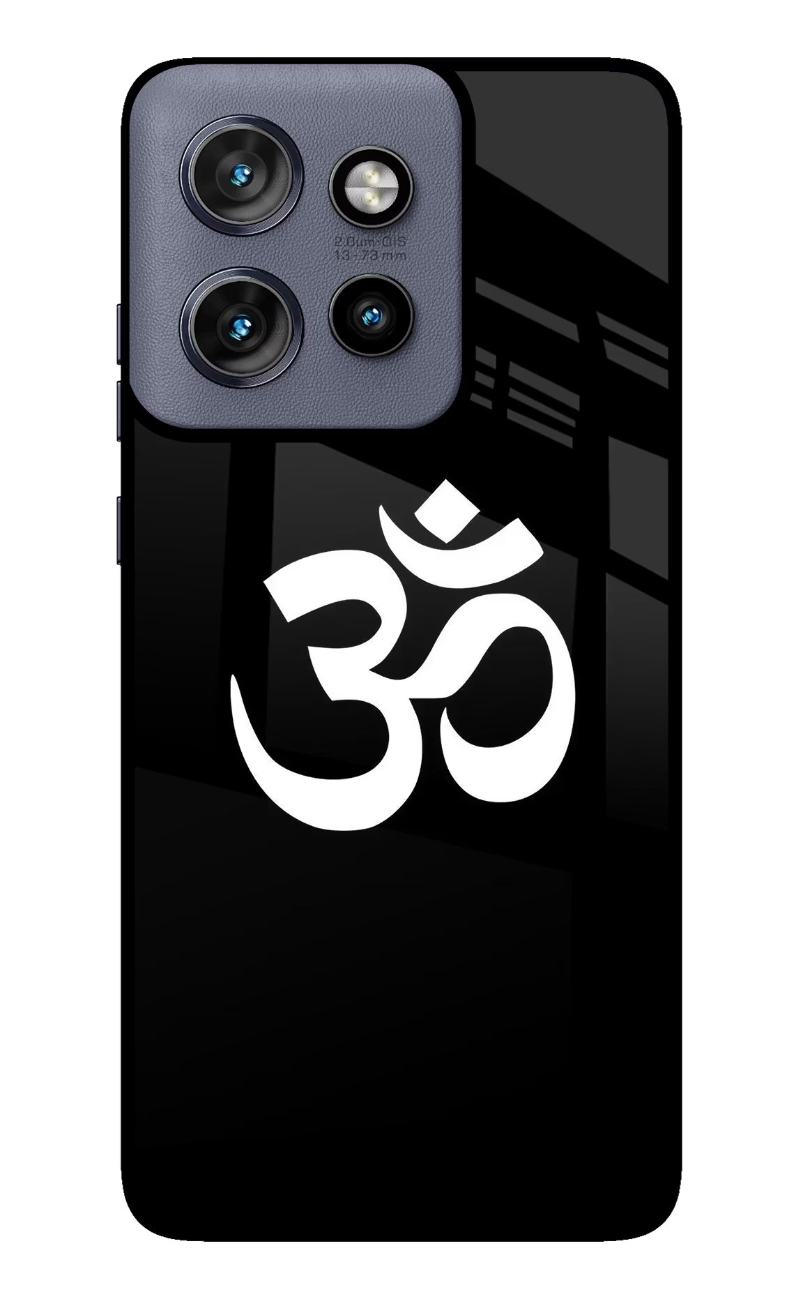 Om Moto Edge 50 Neo Glass Case Back Cover by Casekaro