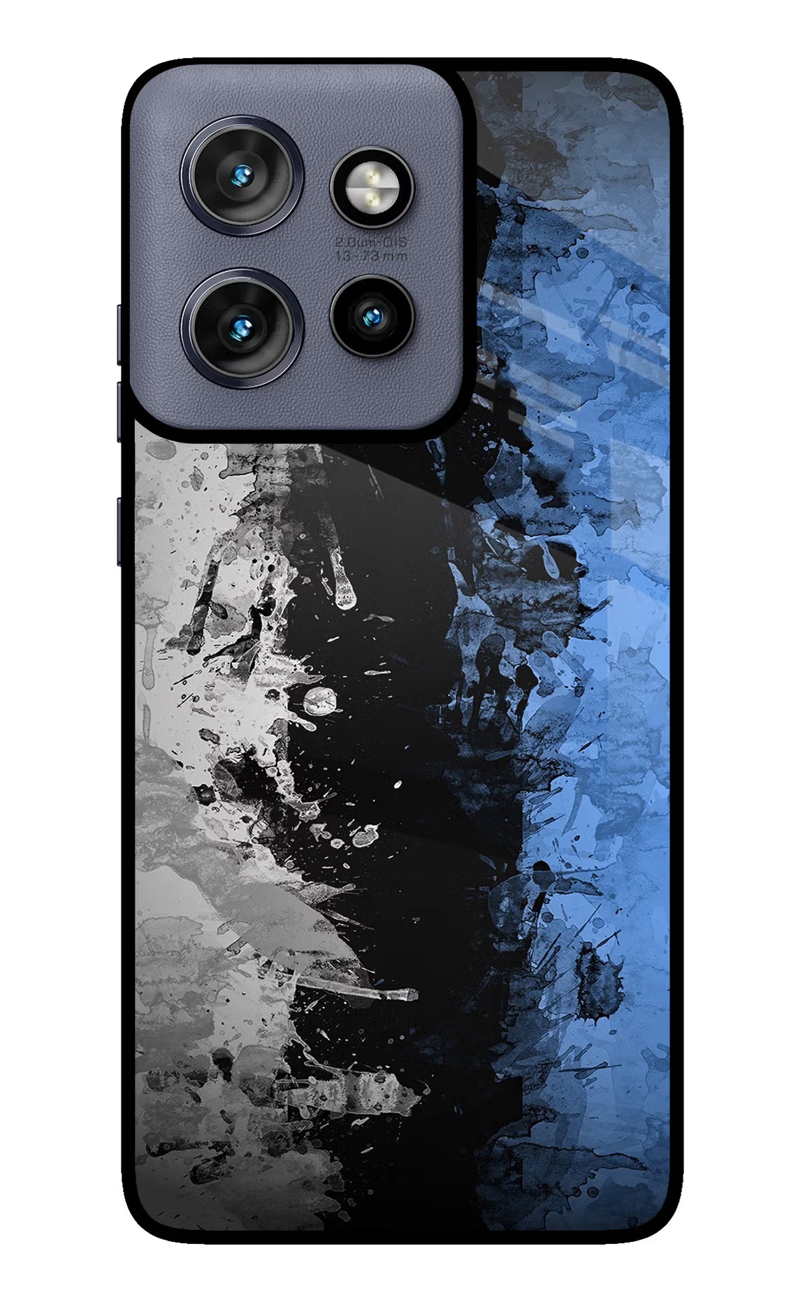 Artistic Design Moto Edge 50 Neo Glass Case Back Cover by Casekaro