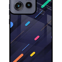 Abstract Design Moto Edge 50 Neo Glass Case