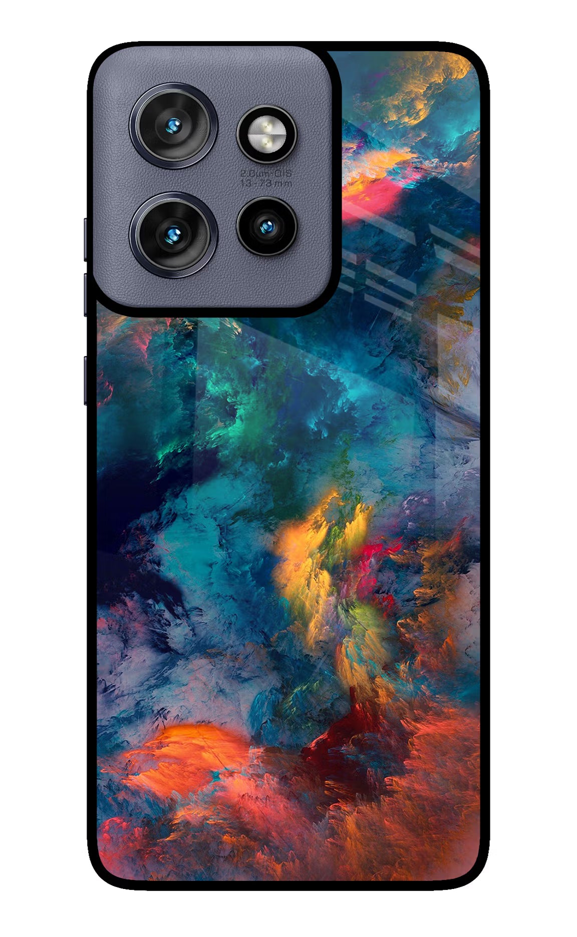 Artwork Paint Moto Edge 50 Neo Glass Case
