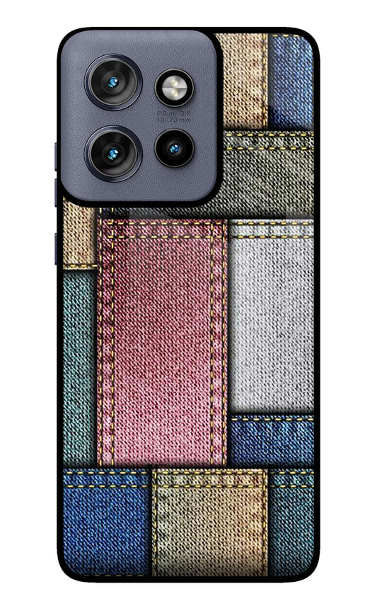 Multicolor Jeans Moto Edge 50 Neo Glass Case