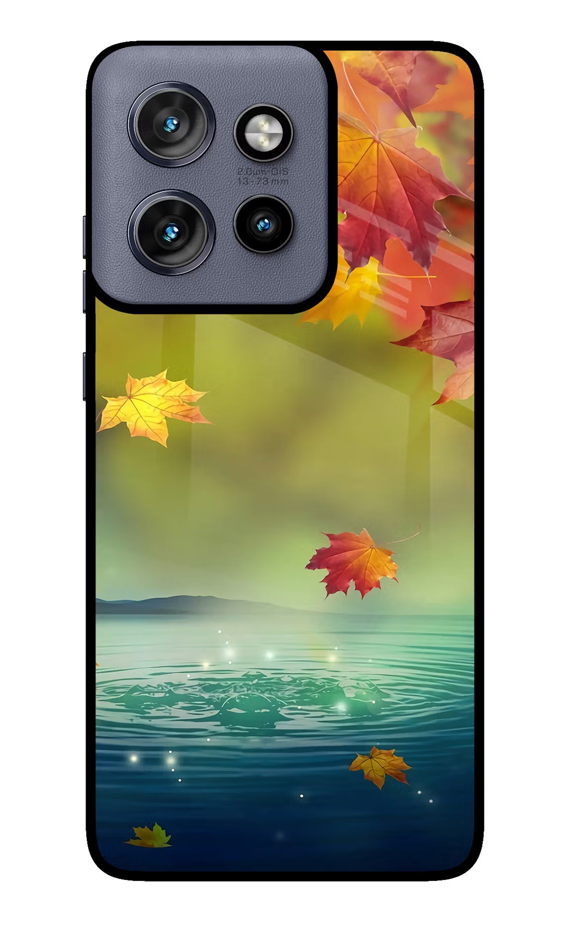 Flowers Moto Edge 50 Neo Glass Case