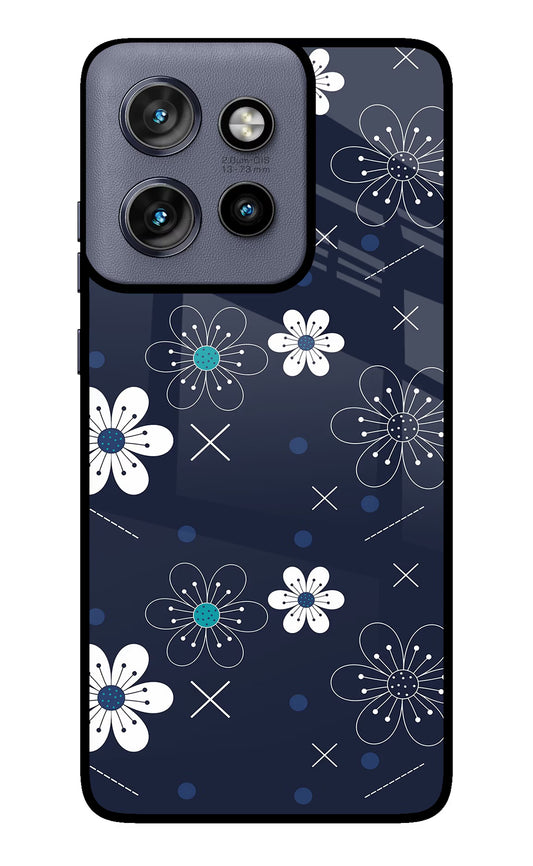 Flowers Moto Edge 50 Neo Glass Case