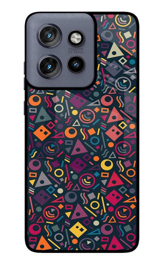 Geometric Abstract Moto Edge 50 Neo Glass Case