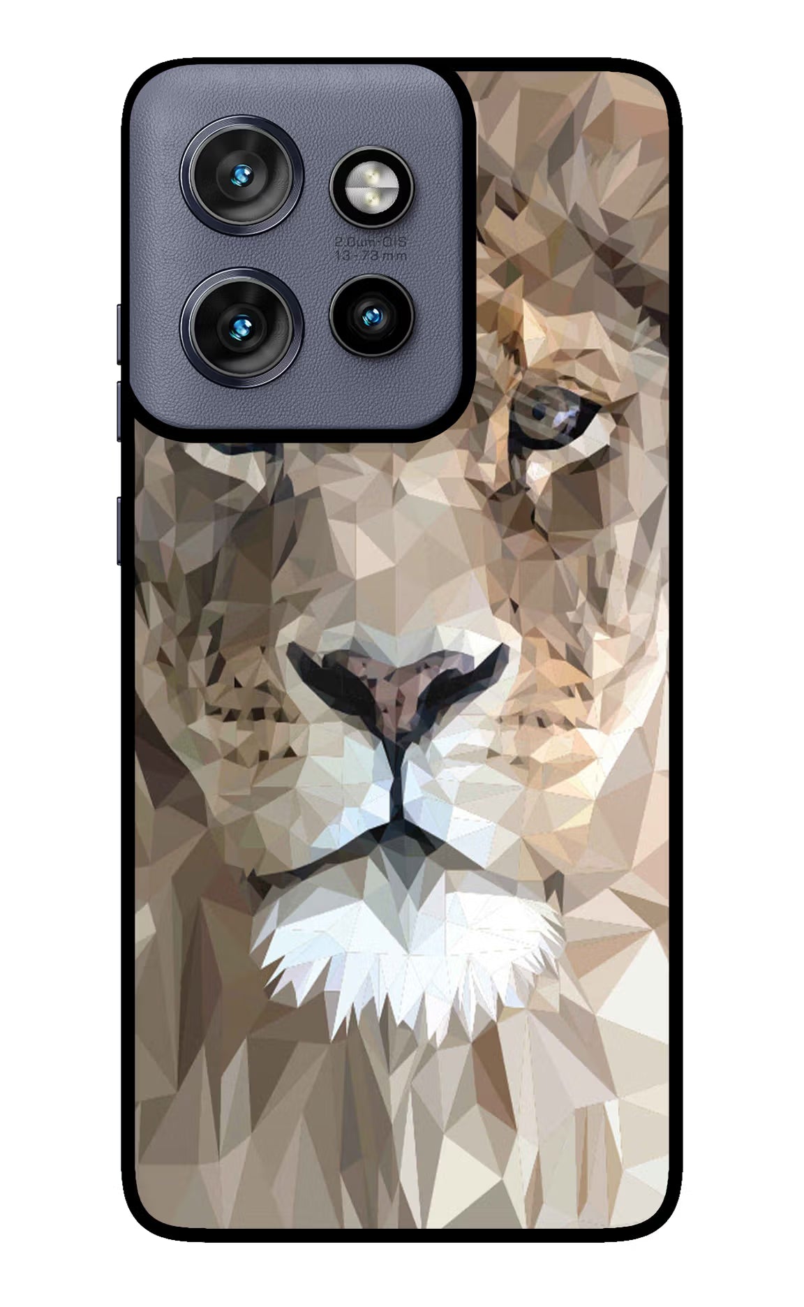 Lion Art Moto Edge 50 Neo Glass Case