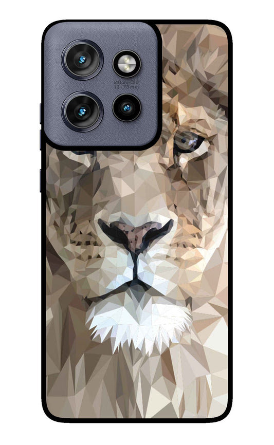 Lion Art Moto Edge 50 Neo Glass Case