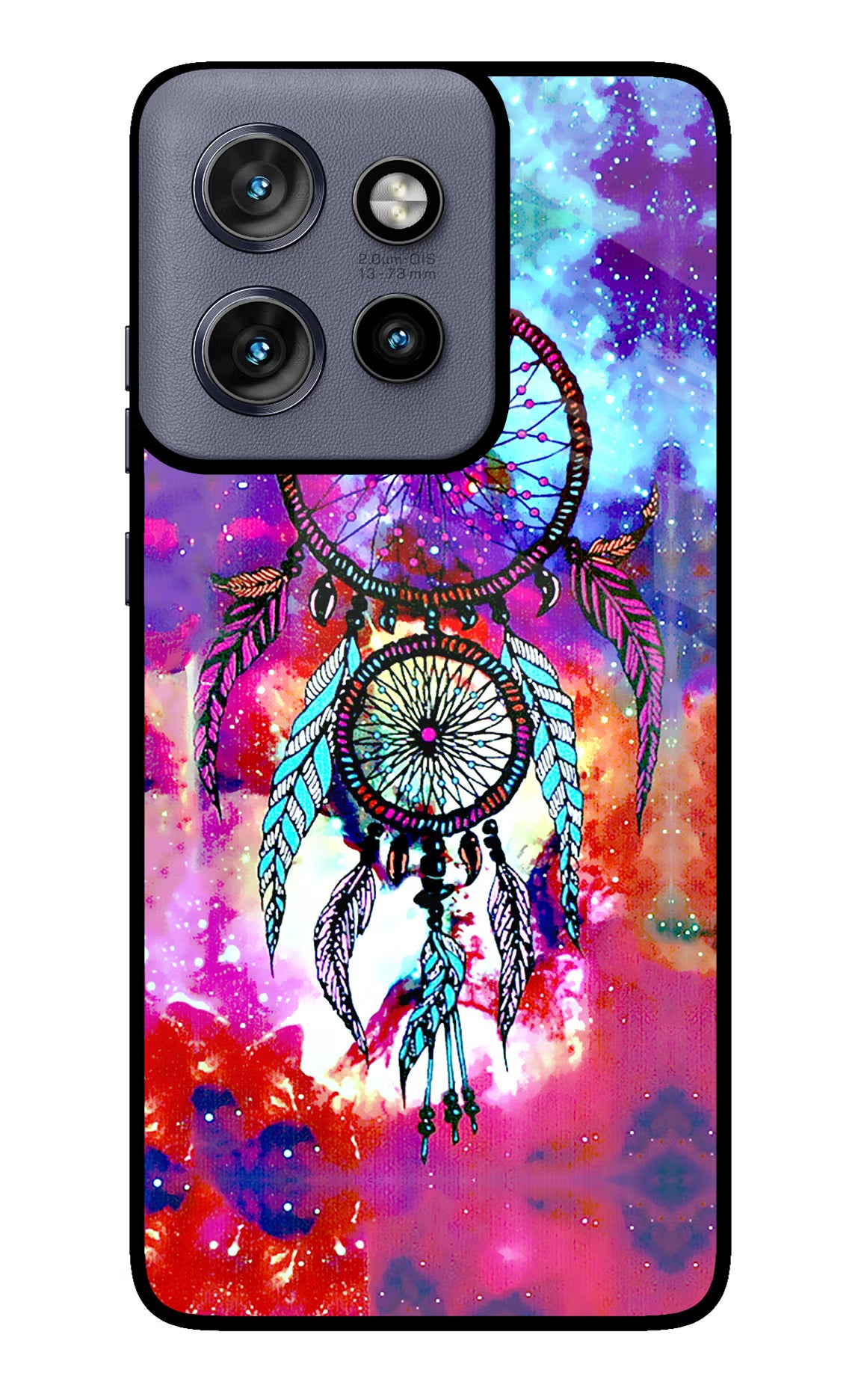 Dream Catcher Abstract Moto Edge 50 Neo Glass Case Back Cover by Casekaro