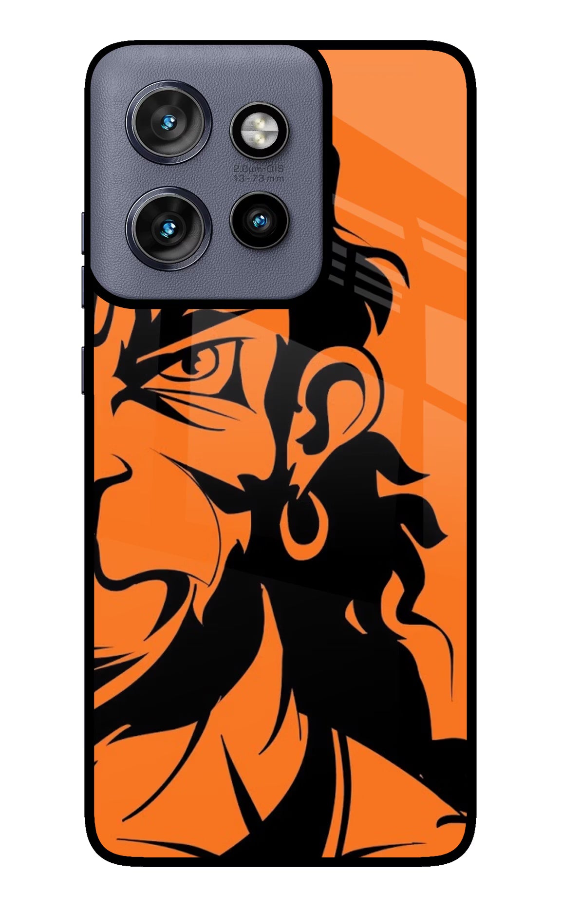 Hanuman Moto Edge 50 Neo Glass Case Back Cover by Casekaro