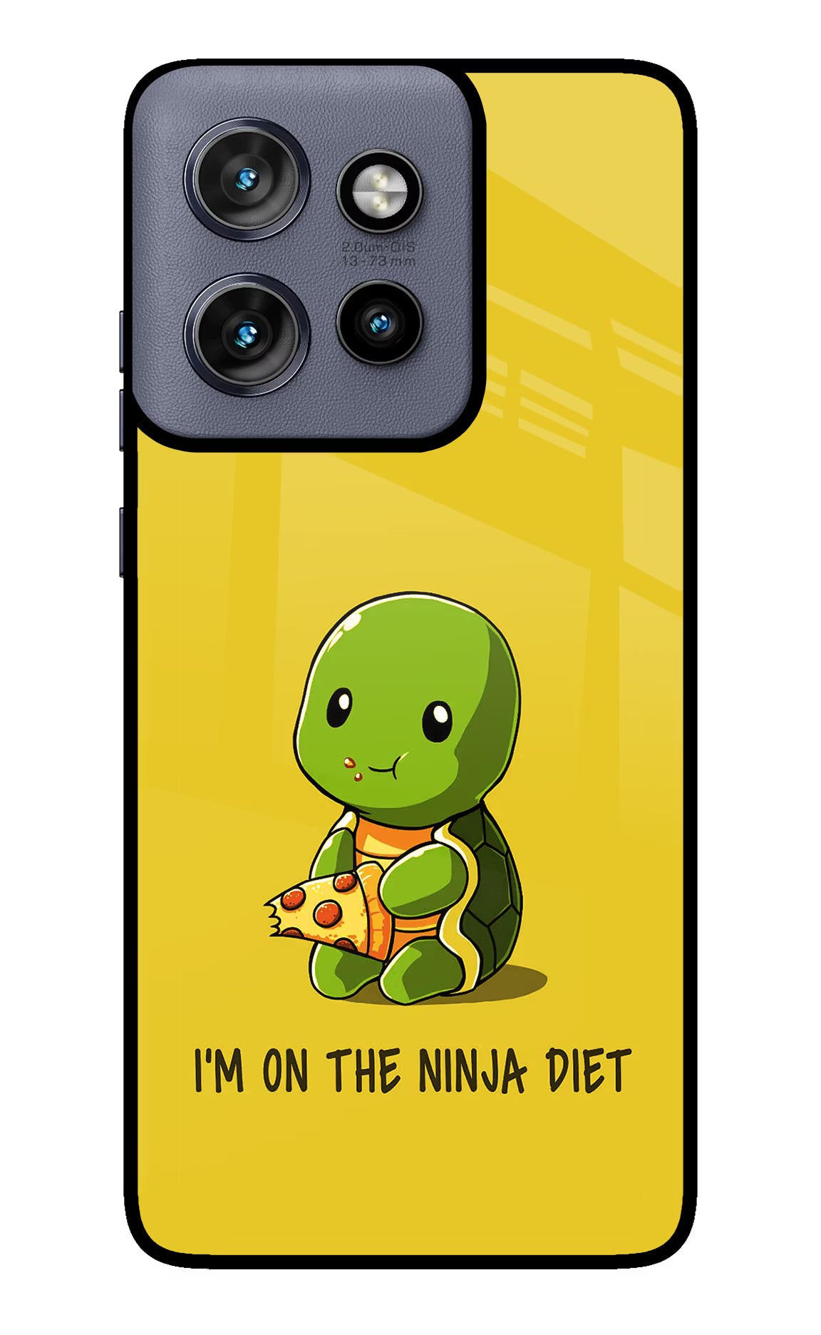 I'm on Ninja Diet Moto Edge 50 Neo Glass Case Back Cover by Casekaro