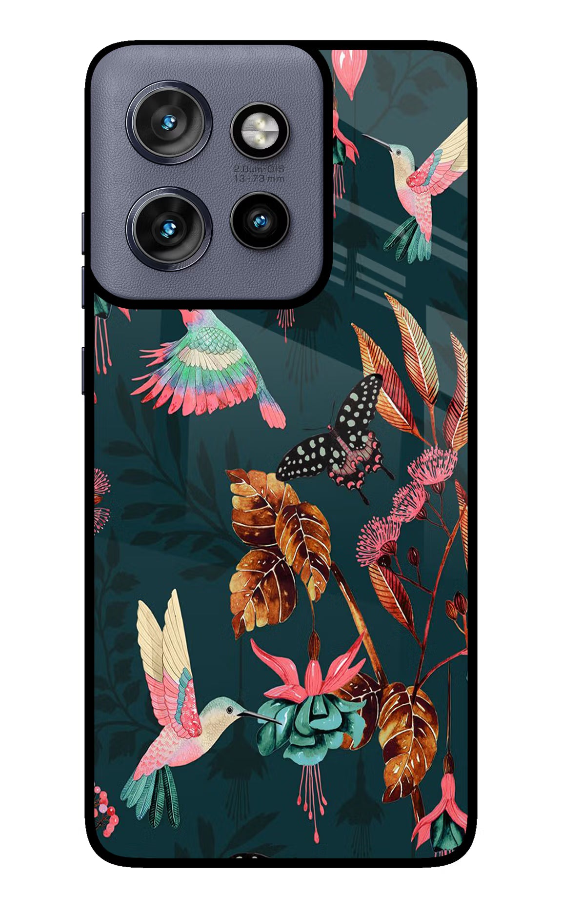 Birds Moto Edge 50 Neo Glass Case Back Cover by Casekaro