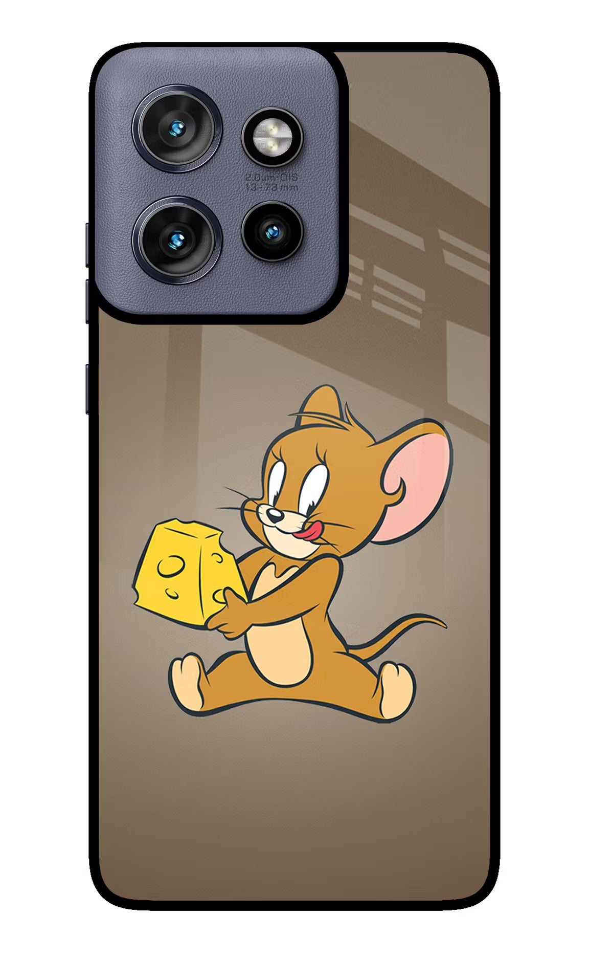 Jerry Moto Edge 50 Neo Glass Case Back Cover by Casekaro