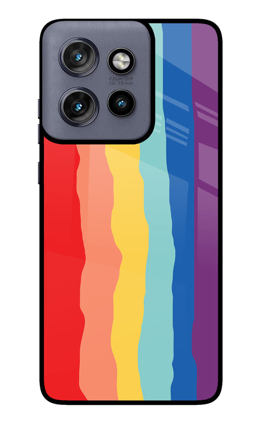 Rainbow Moto Edge 50 Neo Glass Case
