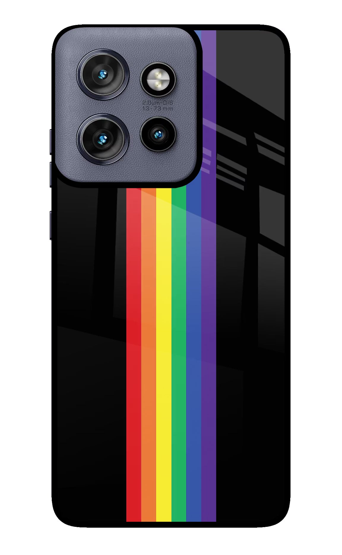 Pride Moto Edge 50 Neo Glass Case Back Cover by Casekaro