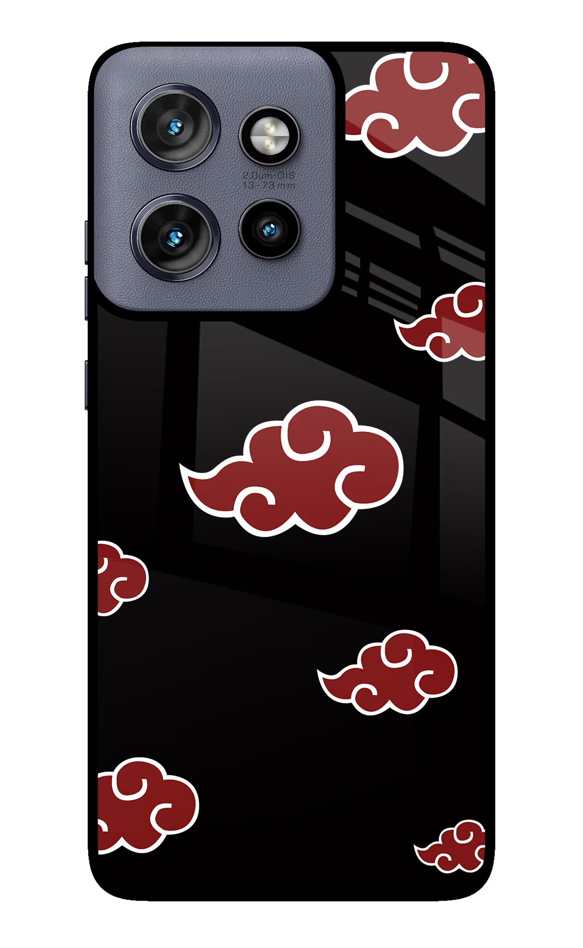 Akatsuki Moto Edge 50 Neo Glass Case Back Cover by Casekaro