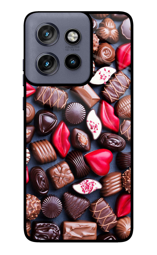 Chocolates Moto Edge 50 Neo Glass Case