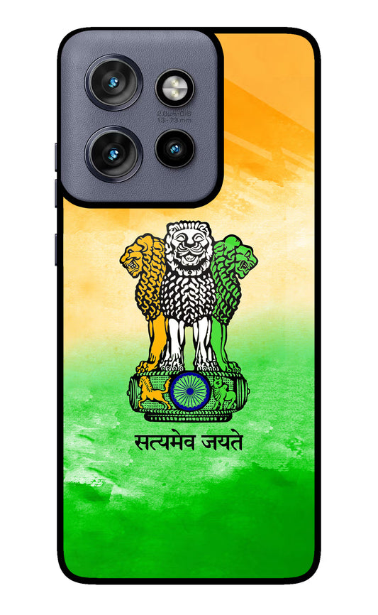 Satyamev Jayate Flag Moto Edge 50 Neo Glass Case