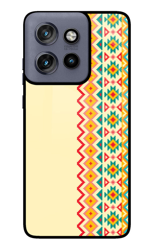 Ethnic Seamless Moto Edge 50 Neo Glass Case