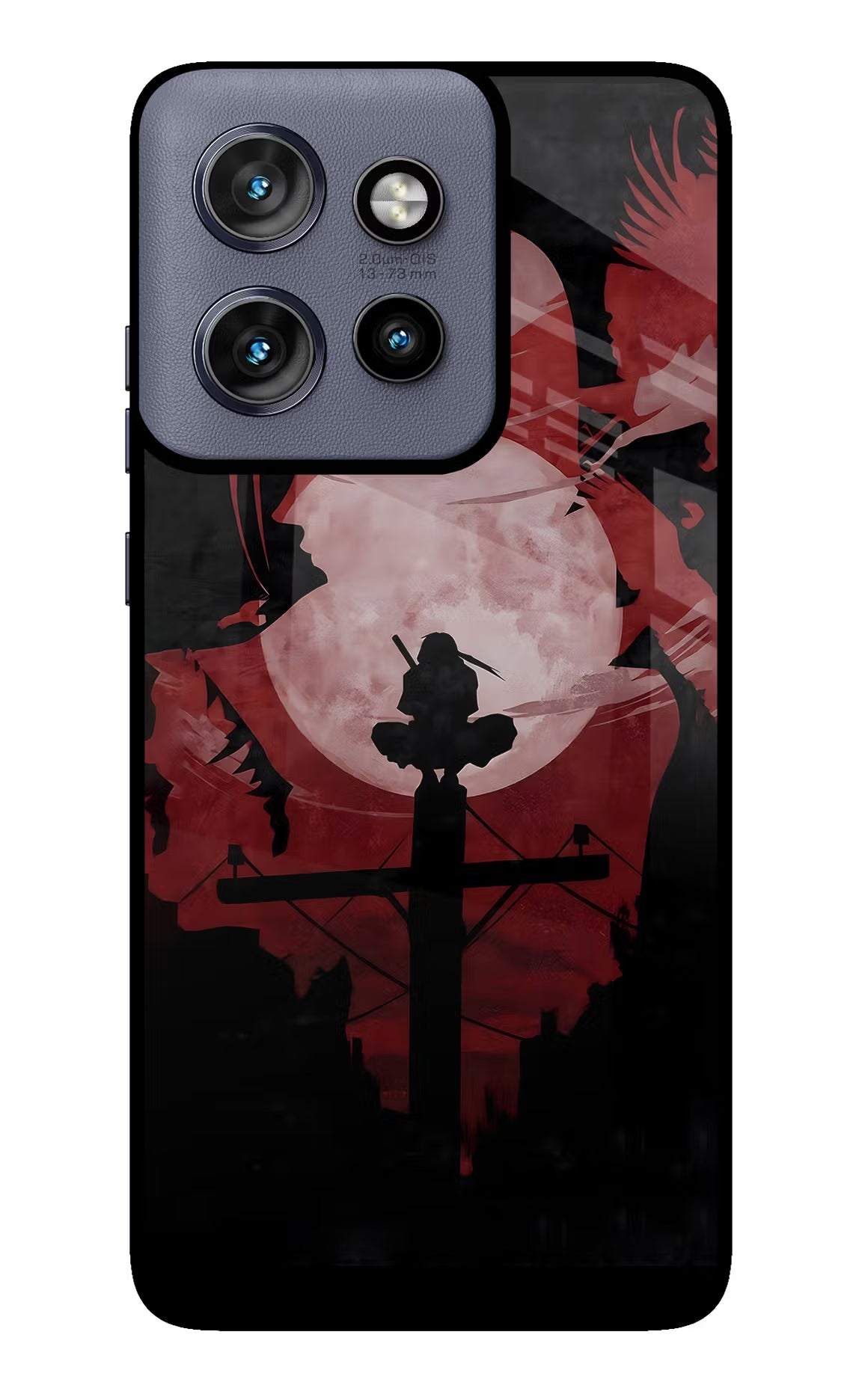 Naruto Anime Moto Edge 50 Neo Glass Case