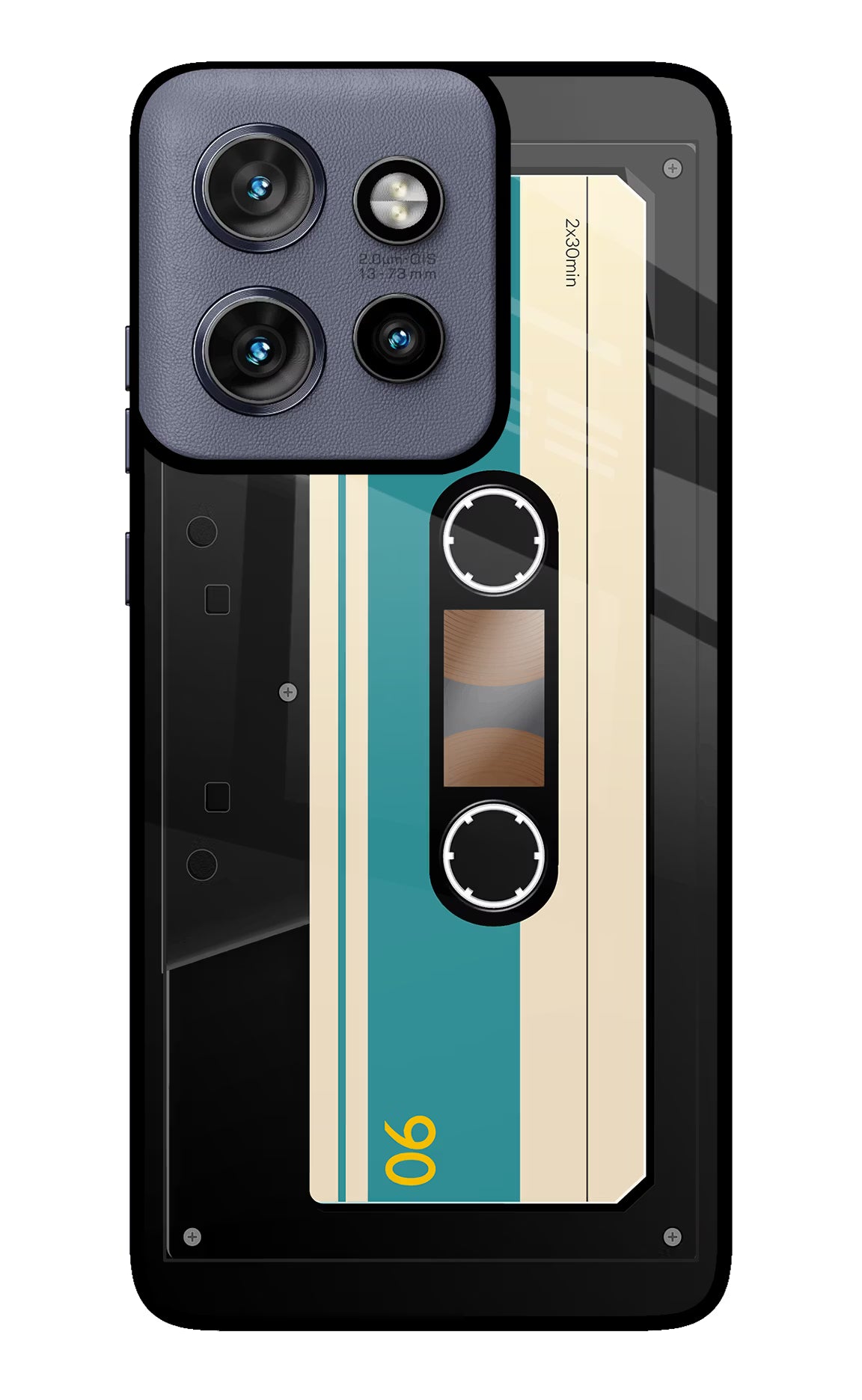 Cassette Moto Edge 50 Neo Glass Case