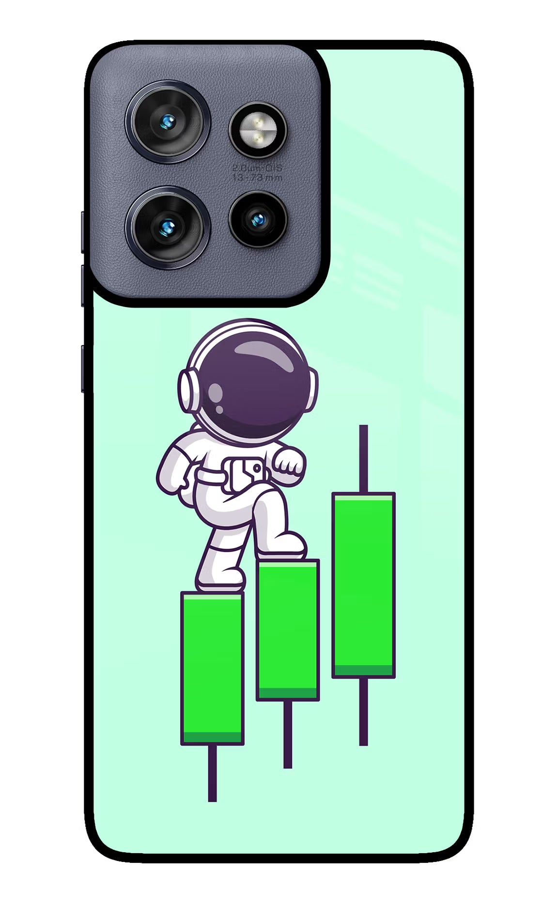 Astronaut Trader Moto Edge 50 Neo Glass Case