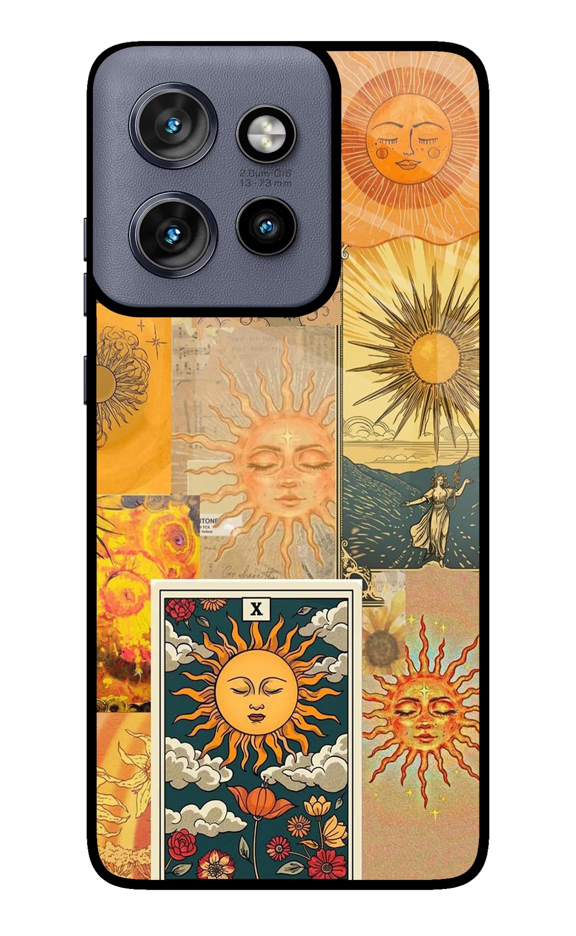 Sun Moto Edge 50 Neo Glass Case Back Cover by Casekaro