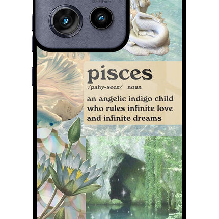 Pisces Zodiac Moto Edge 50 Neo Glass Case