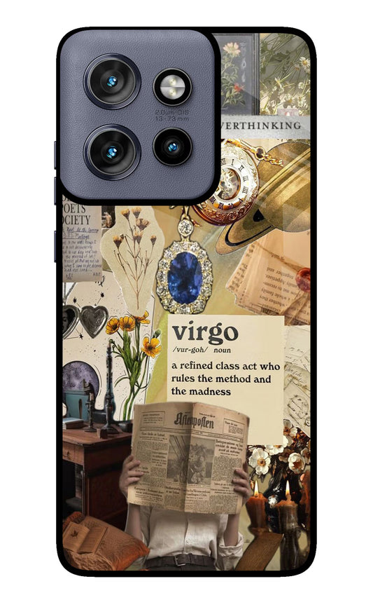 Virgo Zodiac Moto Edge 50 Neo Glass Case