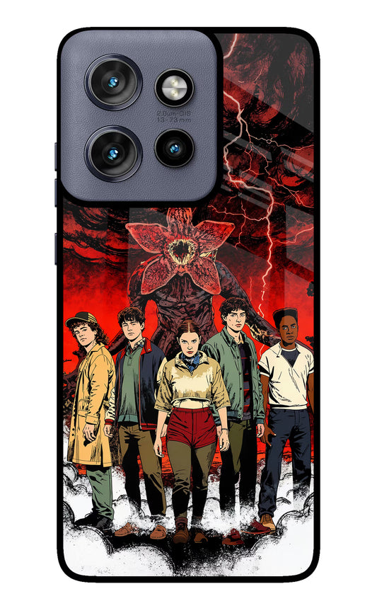 Ordinary Things Characters Moto Edge 50 Neo Glass Case