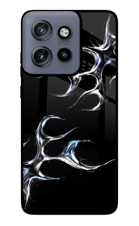 Chrome Tribal Moto Edge 50 Neo Glass Case